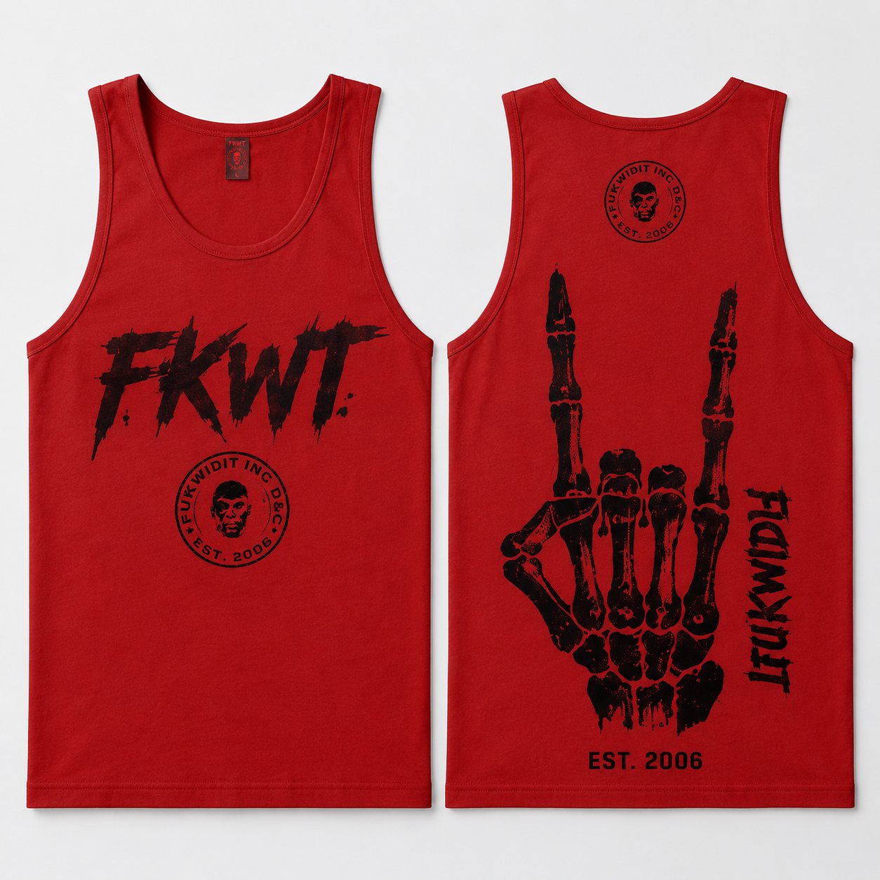 Fk'n Aye Tank top